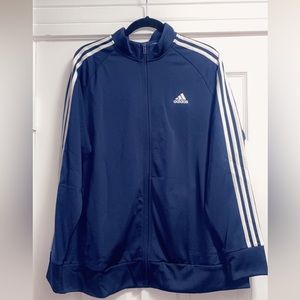 Navy Adidas track jacket